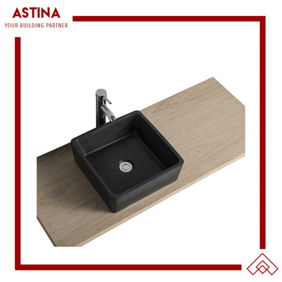 Wastafel Basin Bak Cuci Tangan Meja Kotak Concrete Teraso Minimalis Warna