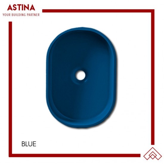 Wastafel Basin Bak Cuci Tangan Meja Oval Resin Concrete Minimalis