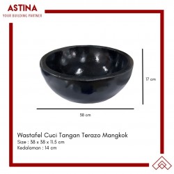 Wastafel Basin Bak Cuci Tangan Meja Mangkok Concrete Teraso Minimalis