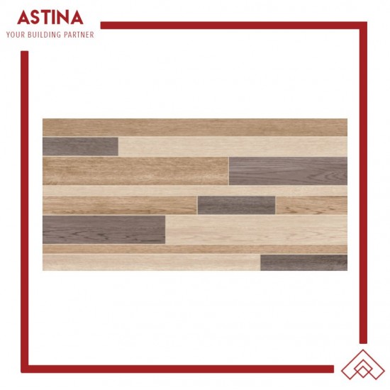 Keramik Dinding Platinum Teakwood Rec 30x60 cm