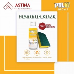 [FREE SPONS] Pembersih Kerak Air Polki 100ml Kaca Saniter Stainless Steel