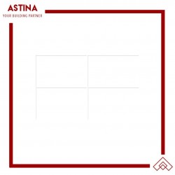 Keramik Mulia Glossy White 25x40 cm
