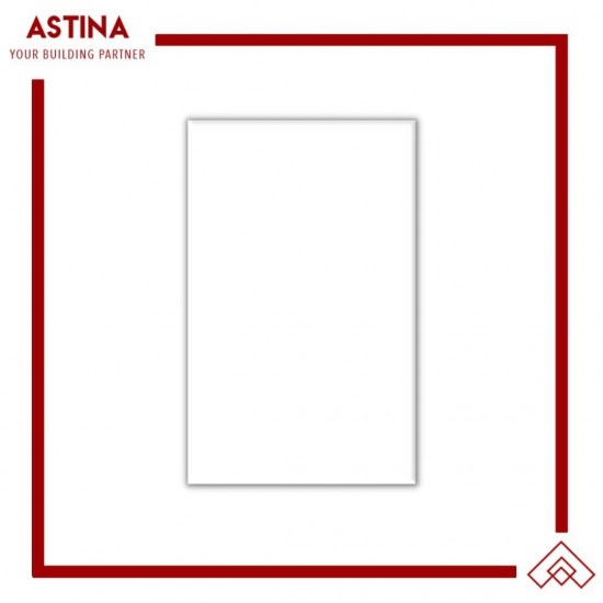 Keramik Mulia Glossy White 25x40 cm