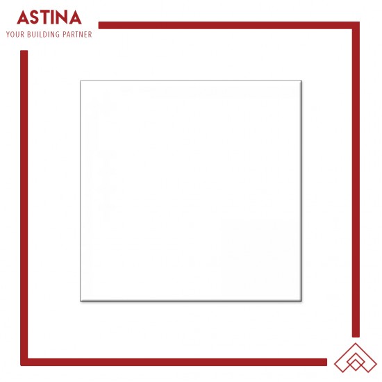 Keramik Mulia Brilliant White Putih Polos 40x40 