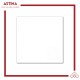 Keramik Mulia Brilliant White Putih Polos 40x40 
