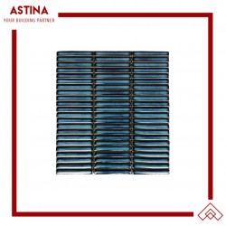 Singres Mosaic Interior Denim Blue Kit Kat Glossy 30,8x28,2 cm